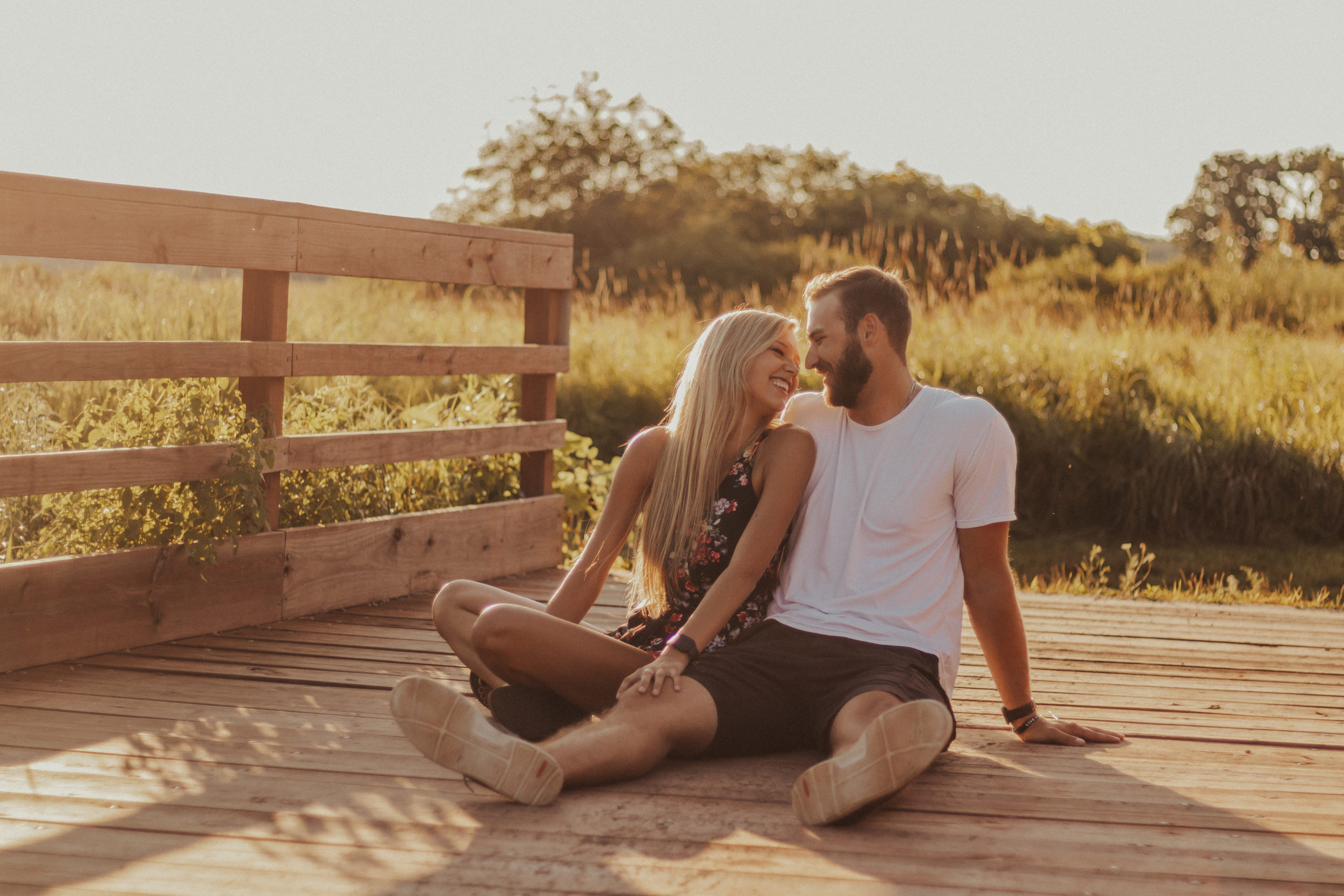 wisconsin summer couples session